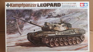 ★超格安！！タミヤ 1/35 リモートコントロールタンク 西ドイツ・レオパルド中戦車　未組立て品★