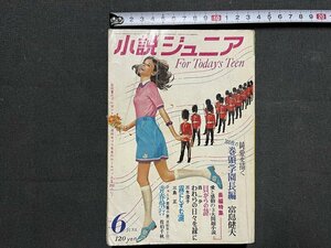 ｚ※　小説ジュニア　6月号　巻頭学園長編　昭和44年6月発行　集英社　雑誌　昭和レトロ　当時物　/　N35