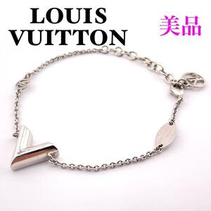  Louis Vuitton M63198esen car ruV bracele lady's silver 