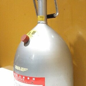 ジェック東理社 液体窒素容器 シーベル 容量5L 金属製容器 A2305の画像2