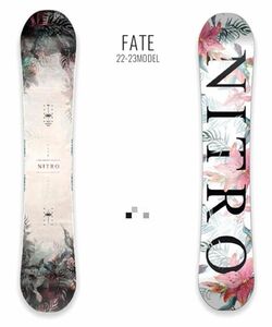 スノーボード 板 NITRO ナイトロ FATE 144cm