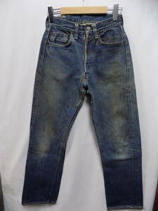 Levi's リーバイス 501xx 40's 1947 オリジナル VINTAGE ヴィンテージ デニムパンツ ジーンズ 革パッチ 片面タブ w27 中古 美品