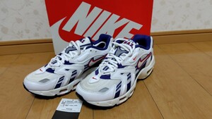 W NIKE AIR MAX 96 Ⅱ WHITE/COMET RED-GRAPE ICE BLACK/ROUGE COMETE 27.5cm