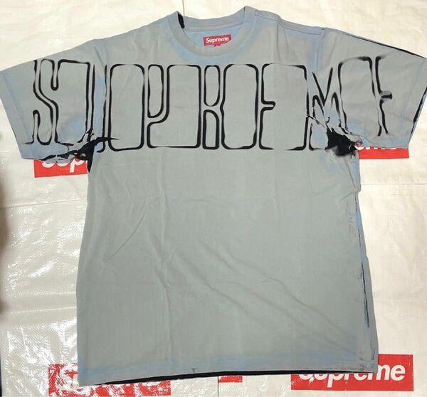 Supreme Overprint Knockout S/S Top / XL
