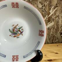中国 ラーメン鉢 どんぶり 大清乾隆年製 タイサン M-434 食器 中華食器 インテリア 4点 セット 中古品_画像5