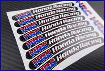 HRC ホイールリムステッカー HONDA Racing S096_画像5