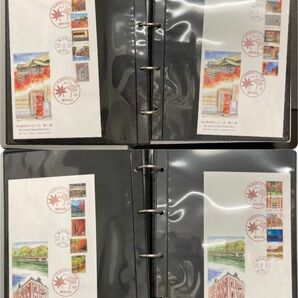 M 初日カバーアルバム 1冊 My旅切手シリーズ グリーティング切手 など 収集 4ｓ-25の画像5