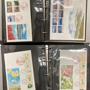 M 初日カバーアルバム 1冊 浮世絵シリーズ 季節の花シリーズ など 記念切手 コメットカバーアルバム 4ｓ-44の画像3