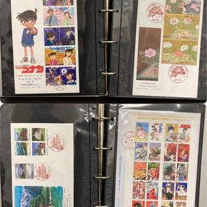 M 初日カバーアルバム 1冊 週刊少年漫画50周年 日本開港150周年記念 など 記念切手 コメットカバーアルバム 4ｓ-73の画像5