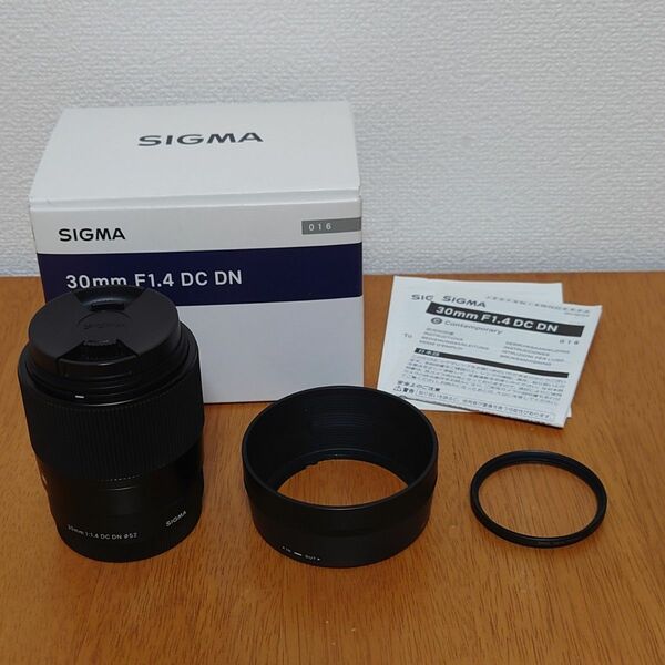 SIGMA 30mm F1.4 DC DN Contemporary SONY用