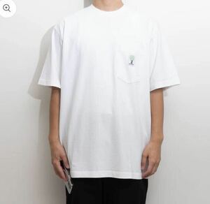 新品未使用　24SS CUP AND CONE Mid Weight Pocket Tee - whiteサイズ2 supreme palace sedan all purpose BEAMS alwayth 