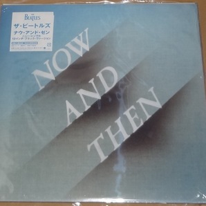 未使用 12インチ 国内仕様 The Beatles Now and Then 12inch Black Vinyl レコード ザ・ビートルズ ナウ・アンド・ゼンの画像2