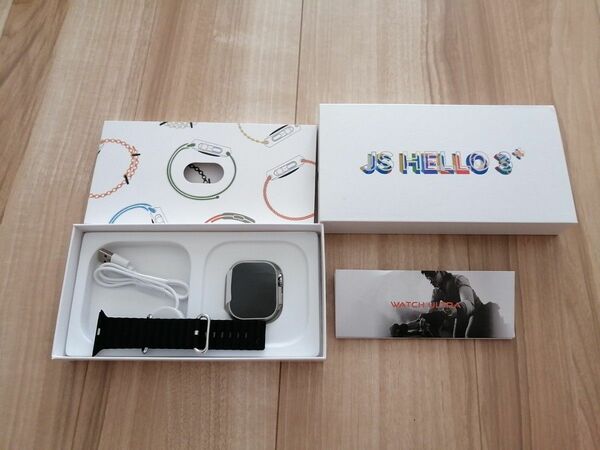 未使用　JS Hello Watch 3+ plus プラス スマートウォッチ ULTRA