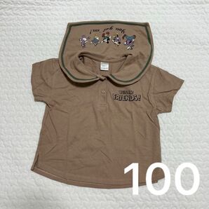 【size 100】 futafuta ミッキー＆フレンズ Tシャツ 半袖Tシャツ