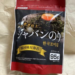 ジャバンのり　ふわサク仕立て　韓国味付け海苔　のりフレーク　95g