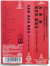 RED BOX/ARB LIVE（1980-1990）エーアールビー/２枚組CD／ライブ(ライヴ)アルバム/石橋凌/KEITH(キース)/めんたいロック バンド/アイテム_画像4