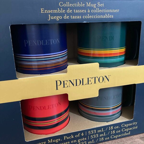 珈琲　スープ　マグカップ　コップ　ストーンウェア　ペンドルトン　pendleton 大きめ