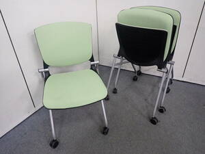 3 legs set o cam rug la-tane stay ng chair pistachio green 23-0601 [ with translation ]