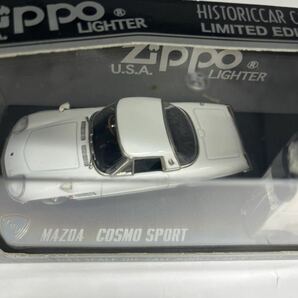 ZIPPO 『MAZDA COSMO SPORTS 1967 YEAR MODEL』マツダ コスモスポーツ マット オイルライター ジッポ 廃版激レア 未使用品の画像5