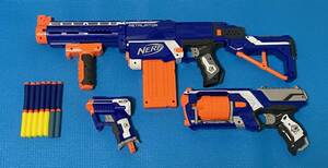 ナーフ Nerf　Nストライクエリート　ストロングアーム　トライアド　リタリエーター　まとめ　動作確認済み