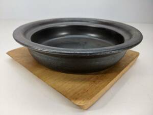  unused earthenware pot saucepan for sukiyaki jjigae inside diameter 20cm 3699 06