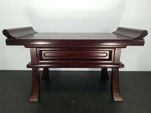  sutra desk width 56cmx inside 29cmx height 29cm Buddhist altar fittings desk ..5976 12