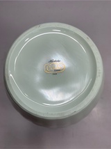 希少　ノリタケ Celadon China 金彩花瓶　セラドン　ライムグリーン　チャイナ　6884 6235 08_画像5