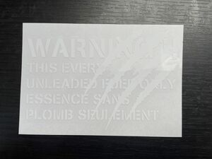 エブリィ エブリイ EVERY 給油口 ステンシル 爪痕 ステッカー カッティングステッカー 白色