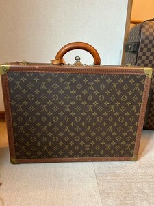 鍵あり　ルイヴィトン LOUIS VUITTON LV ビステン 50 モノグラム トランク 旅行カバン　トラベル　