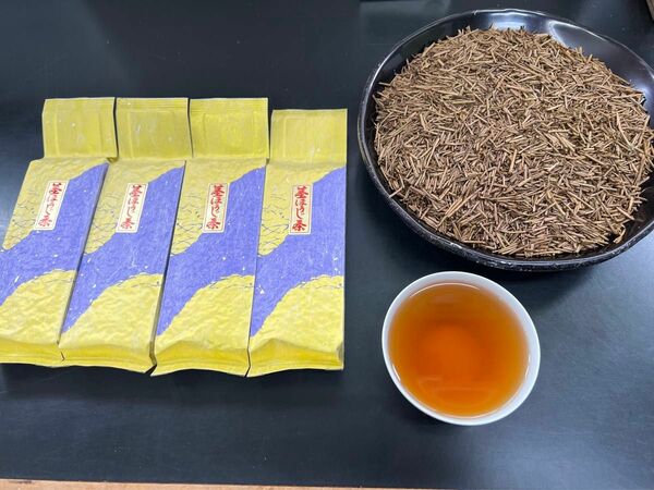 ２０２４年　第四弾　炒りたて茎ほうじ茶５０g×４袋