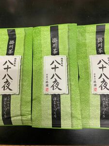 掛川深蒸し茶　八十八夜１００g×３袋