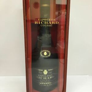 NAPOLEON RICHARD COGNAC ブランデー 特級 700ml 古酒 リチャード 箱付 ナポレオン コニャック【未開栓】