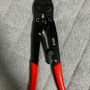 圧着工具 圧着ペンチ　裸端子、P.Bスリーブ用圧着工具　16〜8AWG KH-8