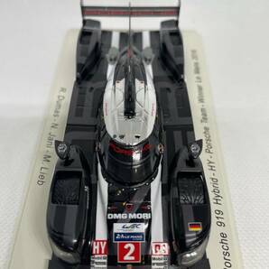 Spark 1/43 2016 ル・マン Porsche Team(ポルシェ) Porsche 919 Hybrid(Winner) R.Dumas - N.Jani - M.Liebの画像2