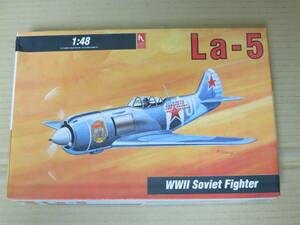欠品あり　La-5 ラヴォーチキン5 WWⅡ ソビエト戦闘機　1/48　HC1589 ホビークラフト 模型 プラモデル