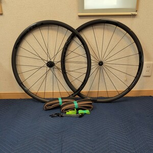 オマケ付 F3R FFWD カーボンクリンチャー シマノフリー 700c リムブレーキ 中古美品　Fast Forward F3R DT350 Clincher Wheelset - Shimano