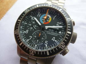 FORTIS Fortis B-42 Cosmo Note chronograph titanium ISS Limited Edition self-winding watch men's wristwatch worldwide limitation 500ps.@( Japan 60ps.@)