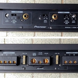 PIONEER カロッツェリア 2chハイエンドパワーアンプ RS-A09x 20th Anniversary Modelの画像5