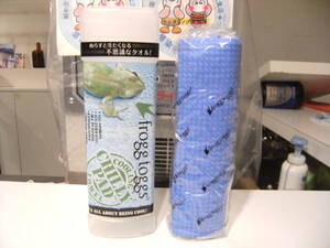 未使用★COOLING CHILLY PAD TOWEL frogg toggs マジックタオル チリーパッド★濡らす 冷たくなる 不思議タオル★スポーツタオル マラソン