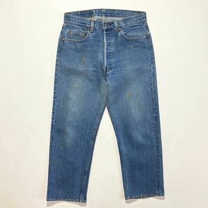 ハチマル☆80s USA製 Levis 501 W34L34 リーバイス 501 ビンテージ 532 ヒゲの画像1