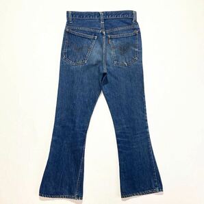 美色☆BigE 60s USA製 LEVIS 646 ビッグE オリジナル ビンテージ フレア ベルボトム ブーツカット リーバイス 646 オレンジタブ Talon42の画像2