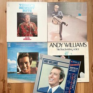 LP Andy Williams アンディ・ウィリアムス/ レコード まとめて 5枚セット