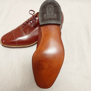 A.C.BECK SHOE キャップトゥシューズ 《デッドストック》 50s USAヴィンテージ ホワイトステッチ アメリカ古靴の画像9