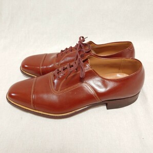 A.C.BECK SHOE キャップトゥシューズ 《デッドストック》 50s USAヴィンテージ ホワイトステッチ アメリカ古靴の画像3