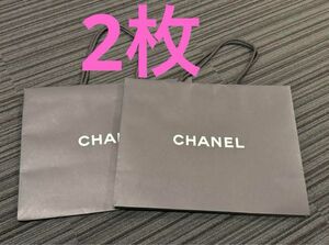 CHANEL シャネル 紙袋　ショッパー　バッグ　ショップ袋　ブラック　黒　新品