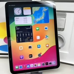 [ как новый товар ]iPad no. 10 поколение 10.9 дюймовый Wi-Fi модель 64GB серебряный серебряный 2022 год модели вскрыть завершено новый товар MPQ03J/A