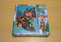 SUPER DONKEY KONG スーパー ドンキーコング 2 ディクシー＆ディディー ジグソーパズル 100ピース 新品 未開封 ユタカ Nintendo _画像1