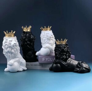  all 4 kind necessary 1 kind selection lion. ornament interior objet d'art miscellaneous goods present-day art lion ornament small articles equipment ornament living room accessory 