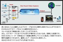 ダビング パソコン取り込み 　USBキャプチャー　ビデオテープをDVDに簡単保存! ビデオ/VHS 8mm DVD_画像2