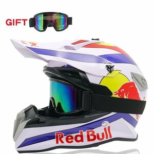  new shipping full-face goggle attaching ~ off-road helmet bike helmet size 8 сolor selection possible 